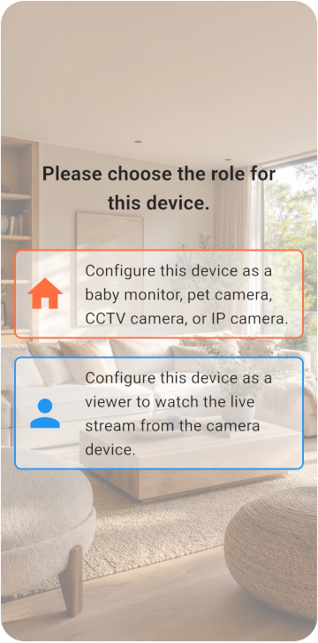 Choose the Viewer and Monitor